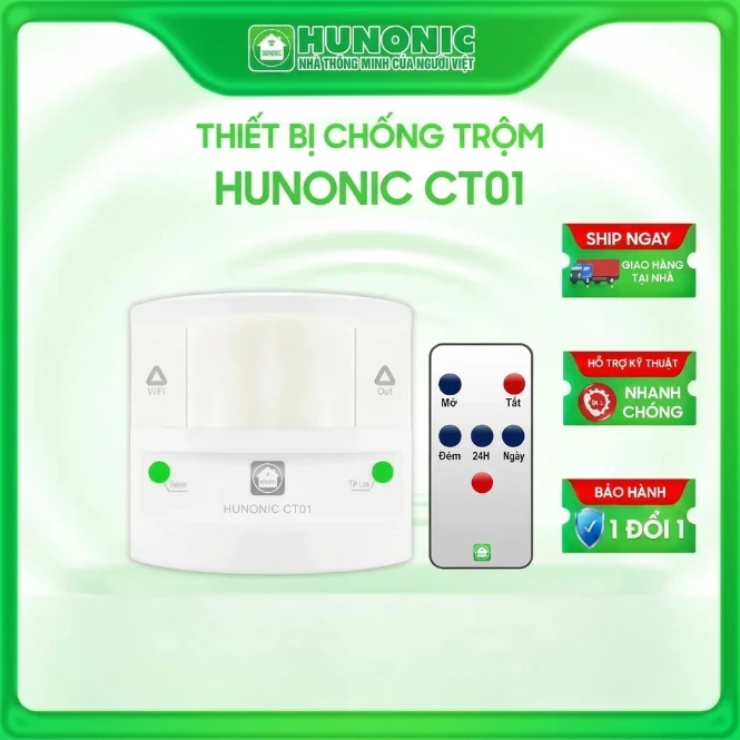 Thiết bị chống trộm báo khách Hunonic CT01