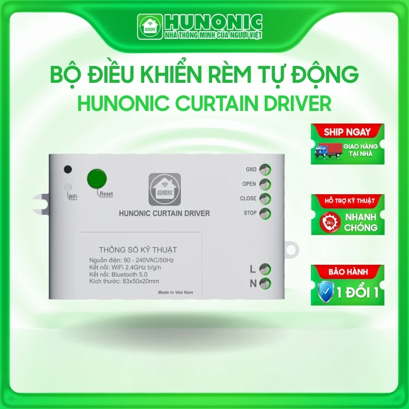 Bộ điều khiển rèm hunonic