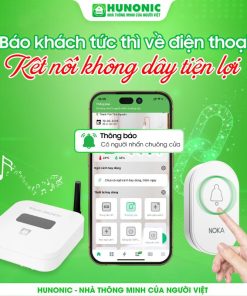 Chuông không dây báo qua điện thoại