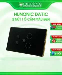 công tắc thông minh 2 nút 1 ổ cắm