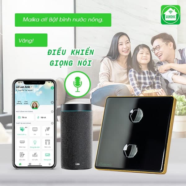 Công tắc thông minh hunonic