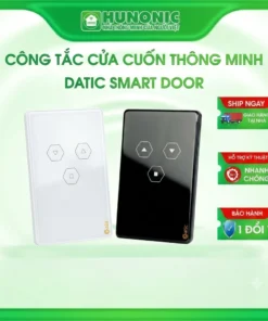 Công Tắc Điều Khiển Cửa Cuốn Wifi Datic Smart Door Màu Đen
