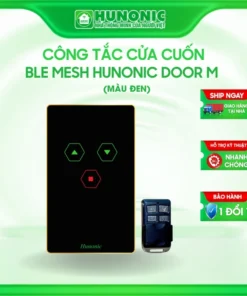 Công Tắc Điều Khiển Cửa Cuốn BLE MESH DOOR M Màu Đen