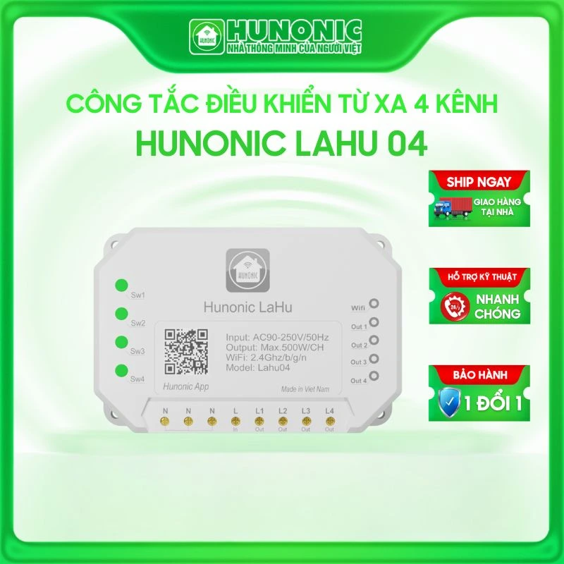 Công tắc thông minh 4 kênh
