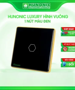 Công tắc thông minh luxury hunonic hình vuông