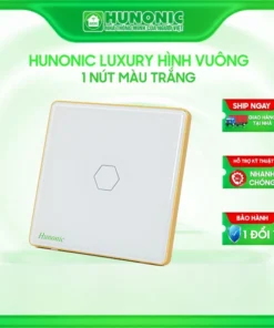 Công tắc thông minh luxury hunonic hình vuông