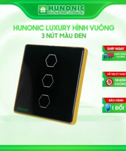 Công tắc thông minh luxury hunonic hình vuông