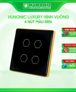 Công tắc thông minh luxury hunonic hình vuông