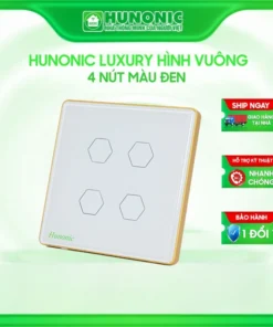 Công tắc thông minh luxury hunonic hình vuông