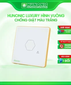 Công tắc thông minh luxury hunonic hình vuông