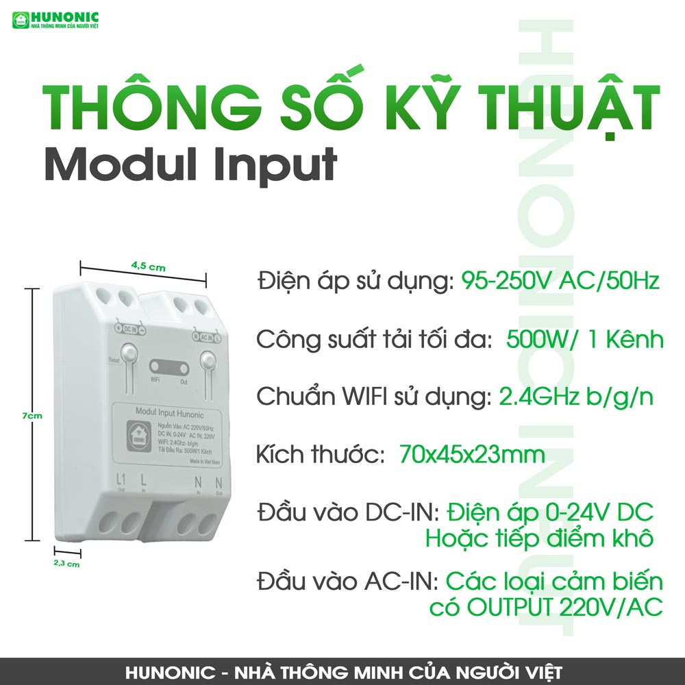Modul Input Hunonic – Giải Pháp Đầu Vào Thông Minh Và Đa Dạng - Ảnh 3
