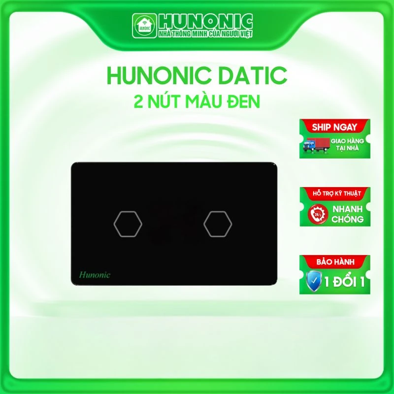 Công tắc thông minh hunonic 2 nút